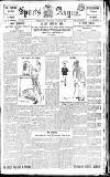 Sports Argus Saturday 23 January 1915 Page 1