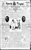 Sports Argus Saturday 22 January 1916 Page 1