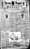 Sports Argus Saturday 11 March 1922 Page 1