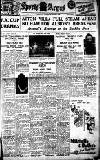 Sports Argus Saturday 22 January 1938 Page 1