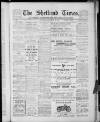Shetland Times Saturday 14 September 1912 Page 1