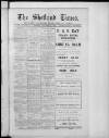 Shetland Times Saturday 25 November 1916 Page 1