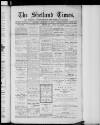 Shetland Times Saturday 22 September 1917 Page 1