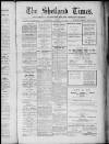 Shetland Times Saturday 26 January 1918 Page 1