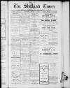 Shetland Times Saturday 18 January 1919 Page 1