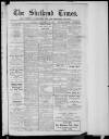 Shetland Times Saturday 20 September 1919 Page 1