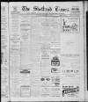 Shetland Times Saturday 27 September 1930 Page 1