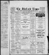 Shetland Times Friday 22 July 1960 Page 1