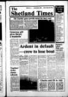 Shetland Times Friday 24 January 1986 Page 1
