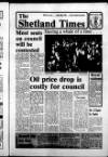Shetland Times Friday 18 April 1986 Page 1