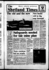 Shetland Times Friday 18 July 1986 Page 1