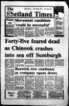 Shetland Times Friday 07 November 1986 Page 1