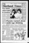 Shetland Times Friday 09 January 1987 Page 1