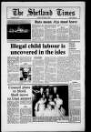 Shetland Times Friday 04 August 1989 Page 1