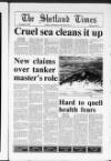 Shetland Times Friday 15 January 1993 Page 1