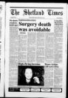 Shetland Times Friday 08 December 1995 Page 1