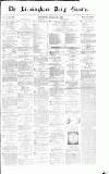 Birmingham Daily Gazette Wednesday 31 December 1862 Page 1