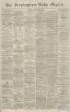 Birmingham Daily Gazette Thursday 03 September 1863 Page 1