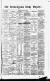 Birmingham Daily Gazette Thursday 12 January 1865 Page 1
