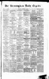 Birmingham Daily Gazette Monday 04 September 1865 Page 1