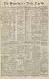 Birmingham Daily Gazette Thursday 04 January 1866 Page 1