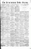 Birmingham Daily Gazette Thursday 19 January 1871 Page 1