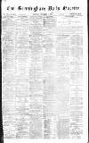 Birmingham Daily Gazette Thursday 02 February 1871 Page 1