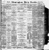 Birmingham Daily Gazette Monday 02 December 1895 Page 1