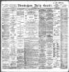 Birmingham Daily Gazette Monday 08 October 1900 Page 1