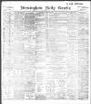 Birmingham Daily Gazette Wednesday 24 October 1900 Page 1
