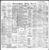 Birmingham Daily Gazette Thursday 25 October 1900 Page 1