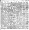Birmingham Daily Gazette Saturday 27 October 1900 Page 1