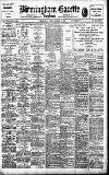 Birmingham Daily Gazette Monday 27 January 1908 Page 1