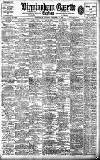 Birmingham Daily Gazette Saturday 19 September 1908 Page 1