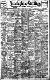 Birmingham Daily Gazette Tuesday 22 September 1908 Page 1