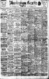 Birmingham Daily Gazette Wednesday 17 February 1909 Page 1