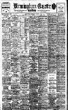 Birmingham Daily Gazette Wednesday 04 August 1909 Page 1