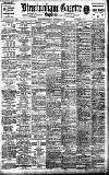 Birmingham Daily Gazette Friday 03 September 1909 Page 1
