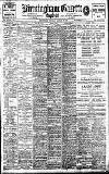 Birmingham Daily Gazette Thursday 27 January 1910 Page 1