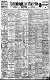 Birmingham Daily Gazette Thursday 10 February 1910 Page 1