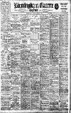 Birmingham Daily Gazette Monday 13 June 1910 Page 1