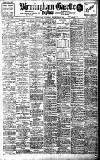 Birmingham Daily Gazette Wednesday 28 September 1910 Page 1