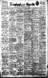 Birmingham Daily Gazette Friday 20 January 1911 Page 1