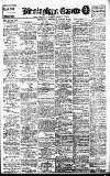 Birmingham Daily Gazette Wednesday 25 January 1911 Page 1