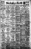 Birmingham Daily Gazette Thursday 09 February 1911 Page 1