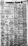 Birmingham Daily Gazette Wednesday 01 March 1911 Page 1