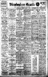 Birmingham Daily Gazette Thursday 09 March 1911 Page 1