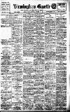 Birmingham Daily Gazette Saturday 18 March 1911 Page 1