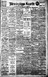 Birmingham Daily Gazette Wednesday 29 March 1911 Page 1