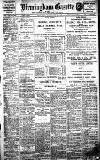 Birmingham Daily Gazette Monday 03 July 1911 Page 1